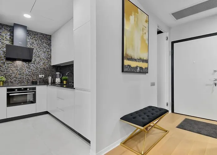 Lax Exquisite 1br,1bath -city Skyline Views Apartament