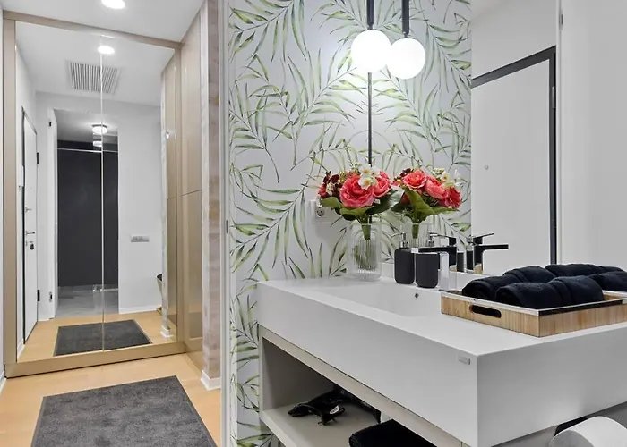 Lax Exquisite 1br,1bath -city Skyline Views דירה *