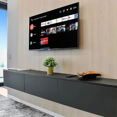 Lax Exquisite 1br,1bath -city Skyline Views 아파트 *